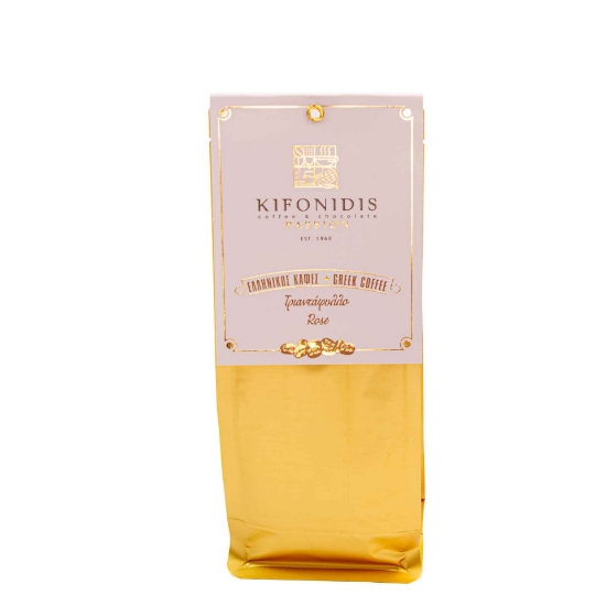 Premium Greek Flavored Coffee with Rose, Kifonidis Passion 200g