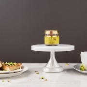 Smooth Greek Pistachio Spread with Milk Chocolate Spread on Toast – A Healthy and Delicious Snack