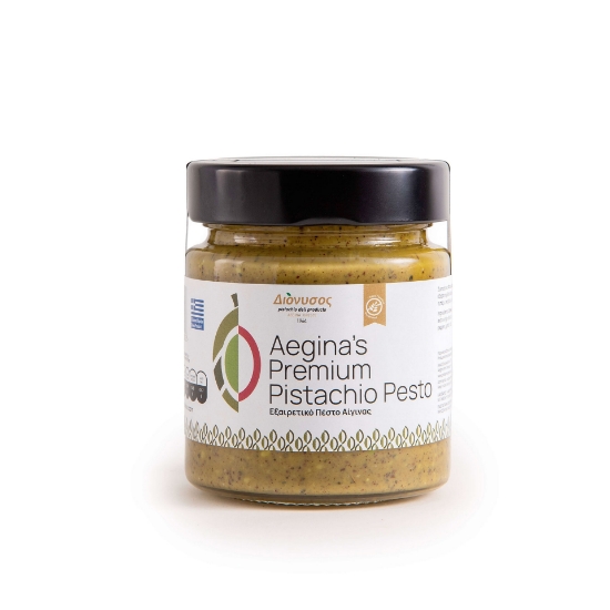 Aegina's Artisanal Premium Pistachio Pesto – Rich, Nutty, Gourmet Flavor 90g